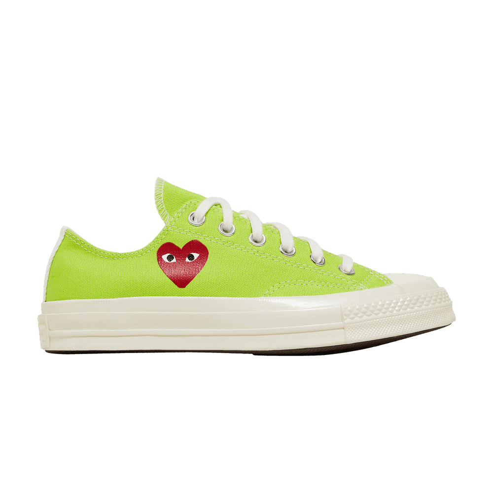 Converse Comme Des Garçons Play x Converse Chuck 70 Low Bright Green