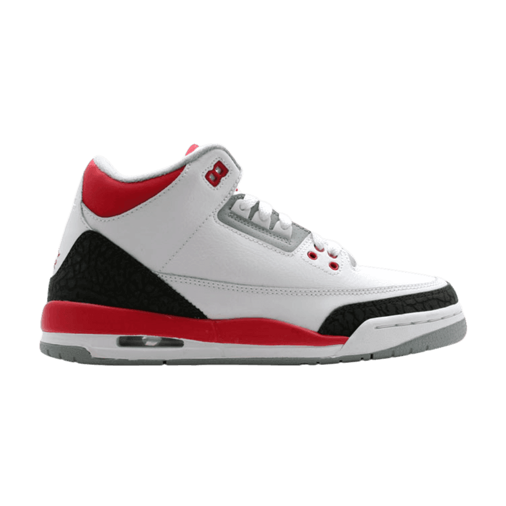 Air Jordan 3 Retro GS 'Fire Red' 2007