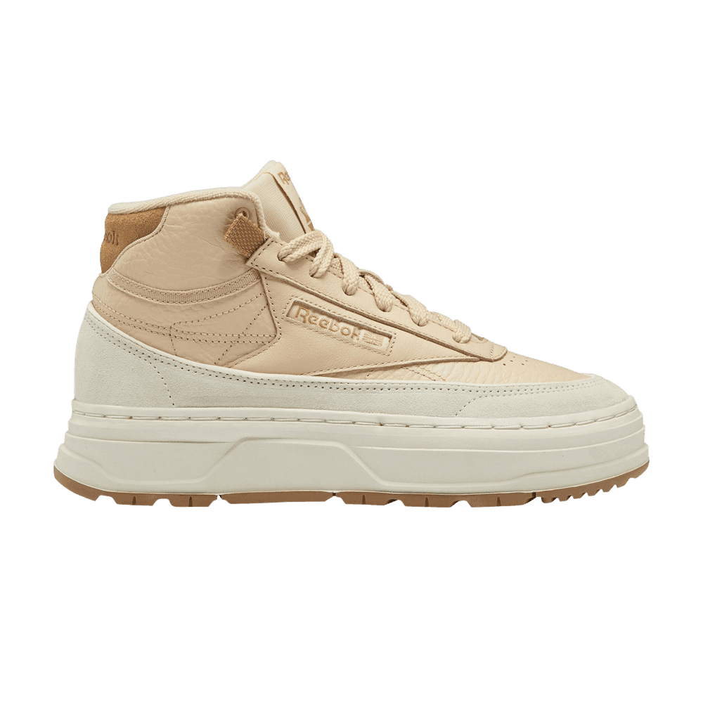 Reebok Wmns Club C Geo Mid 'Weathered Beige'
