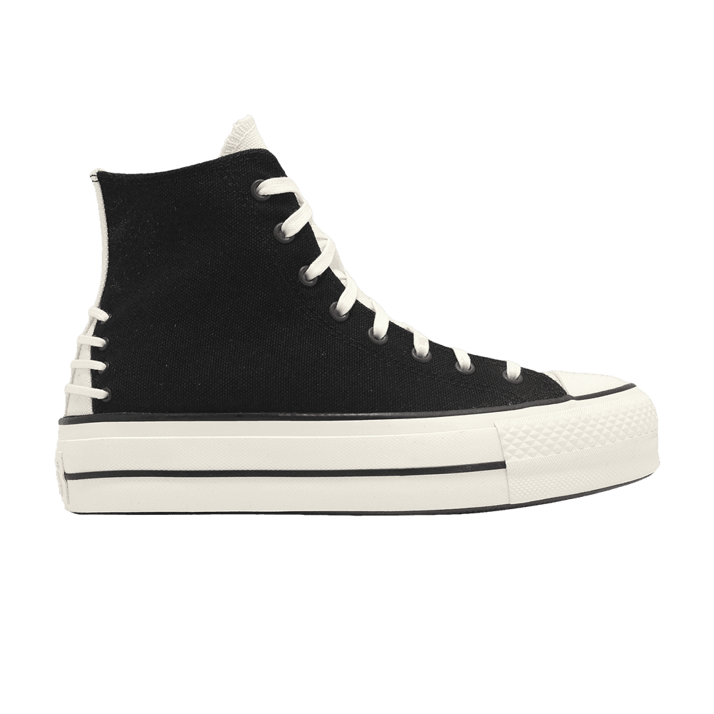 Converse черные высокие на платформе A12552C