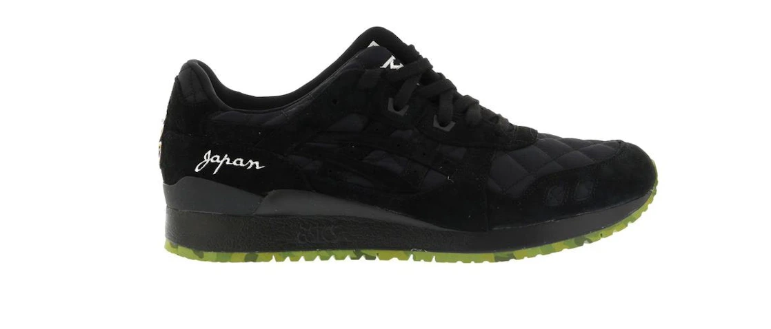 ASICS Gel-Lyte III Beams x Mita Souvenir Jacket Black (H60LK-9090-TQQ6H4-9090)