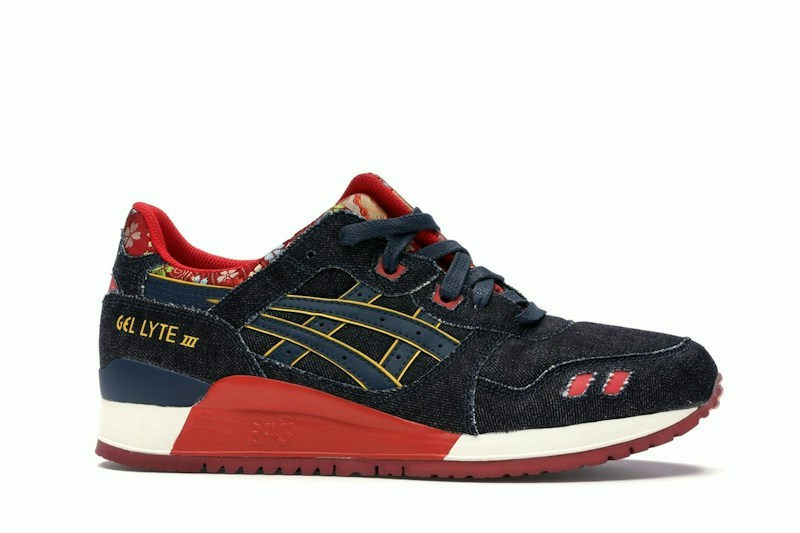 ASICS Gel-Lyte III Japanese Denim Kimono (H5L2N-5050)