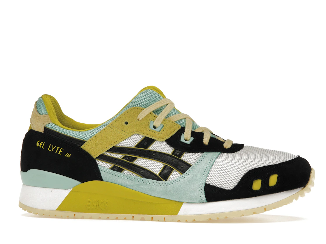 ASICS Gel-Lyte III OG White Black Moss Green Blue