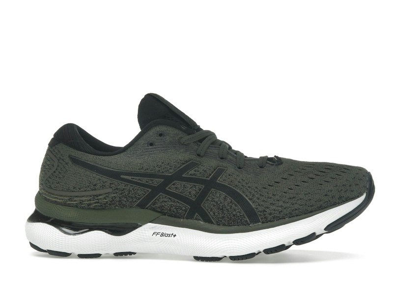 ASICS Gel-Nimbus 24 Olive Canvas Gunmetal