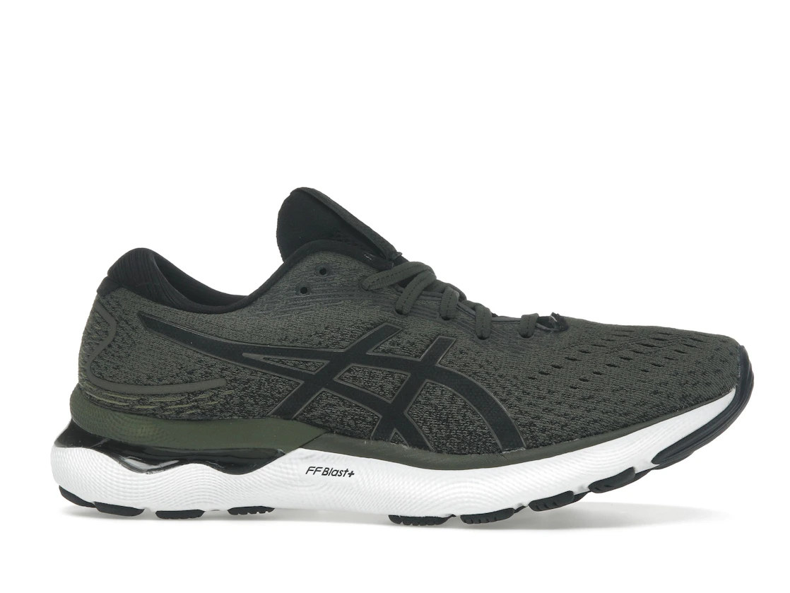 ASICS Gel-Nimbus 24 Olive Canvas Gunmetal