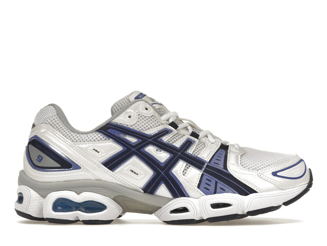 ASICS Gel-Nimbus 9 White Indigo Blue