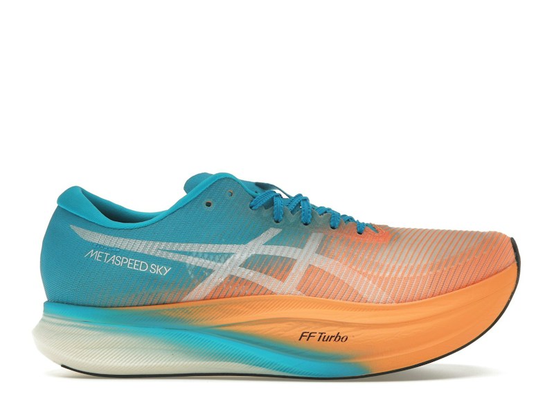 ASICS Metaspeed Sky+ Orange Pop Island Blue
