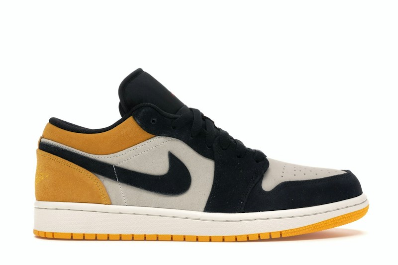 Nike Jordan 1 Low Sail University Gold Black