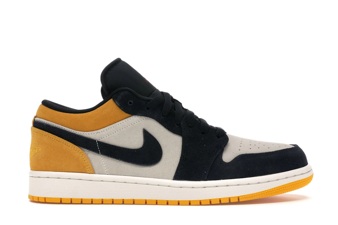 Nike Jordan 1 Low Sail University Gold Black
