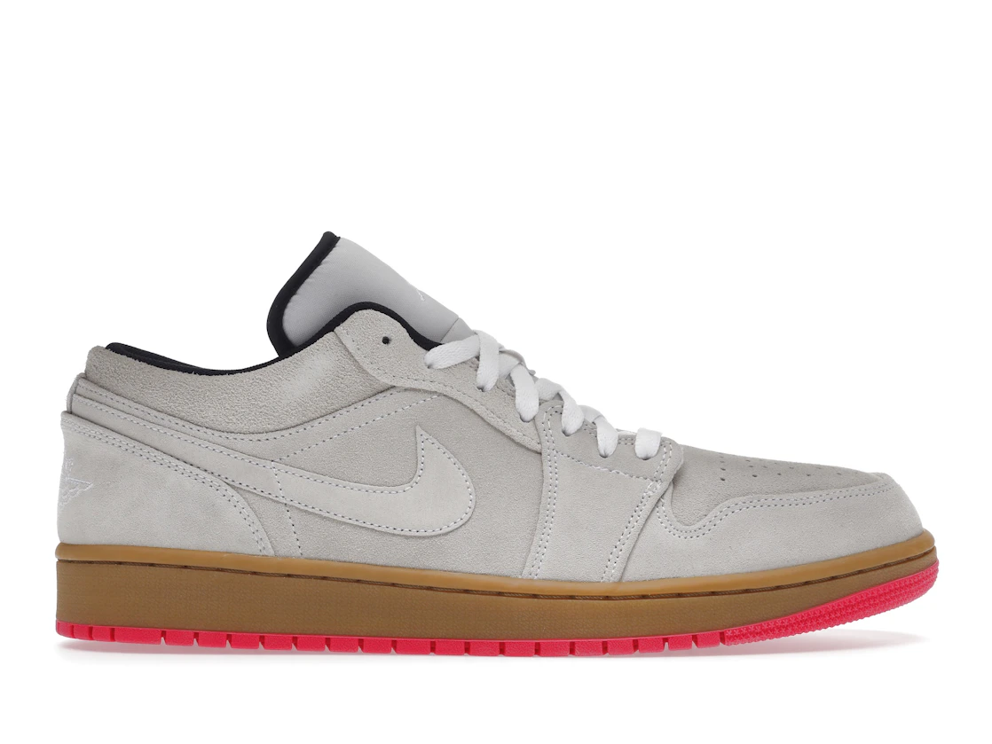Nike Jordan 1 Low White Gum Hyper Pink