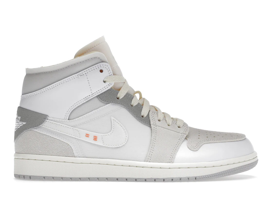 Nike Jordan 1 Mid SE Craft Inside Out White Grey