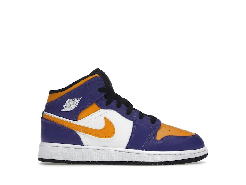 Nike Jordan 1 Mid Lakers (2022)