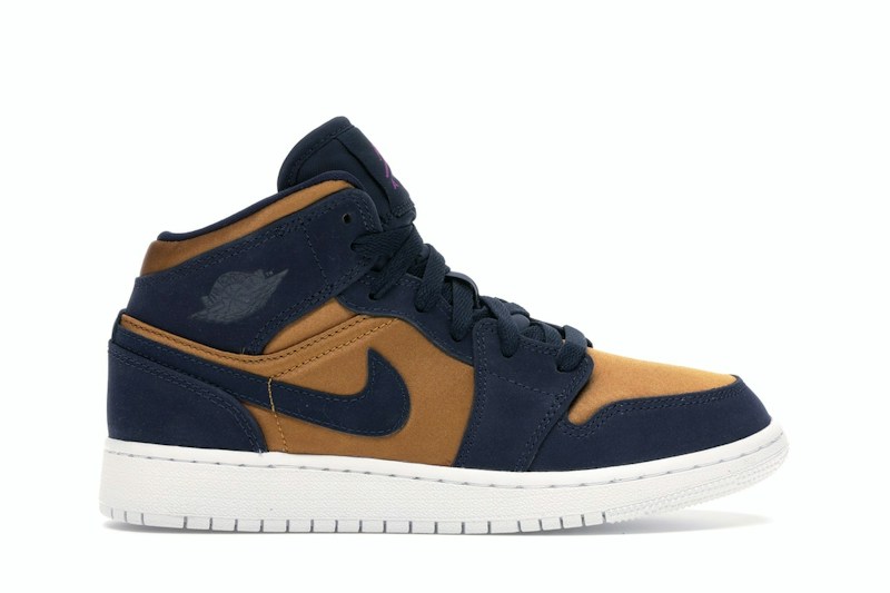 Nike Jordan 1 Mid Obsidian Desert Ochre