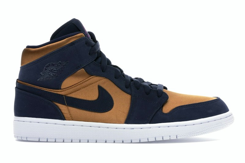 Nike Air Jordan 1 Mid Obsidian Desert Ochre