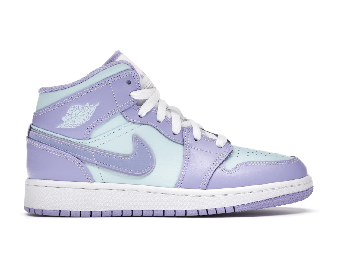 Nike Jordan 1 Mid Purple Aqua
