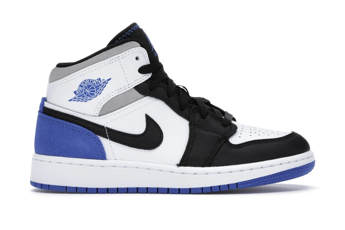 Nike Jordan 1 Mid SE White Black Royal