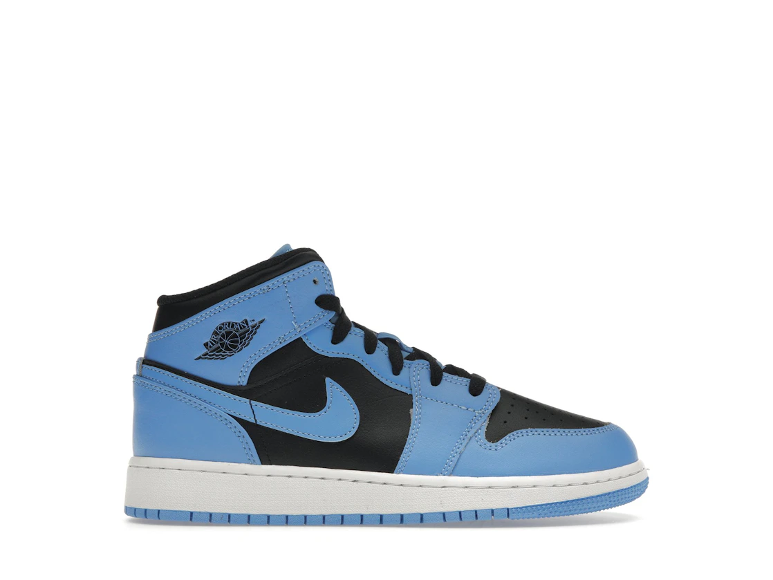 Nike Jordan 1 Mid University Blue Black