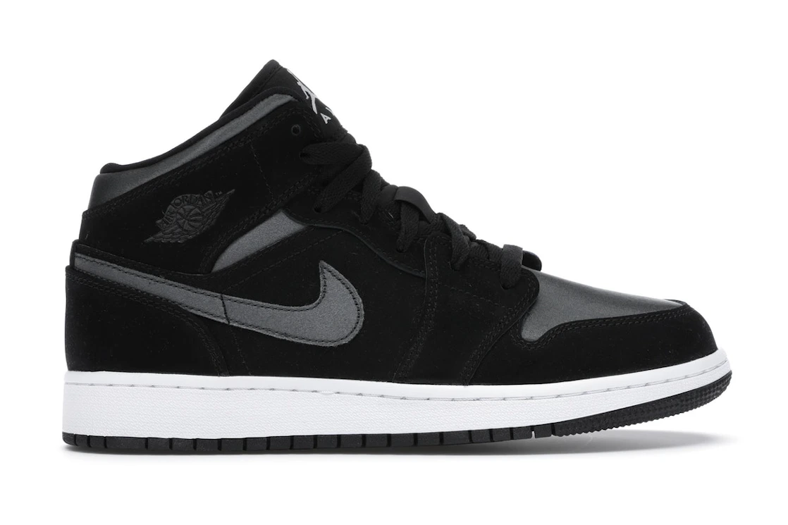 Nike Air Jordan 1 Mid White Black Grey