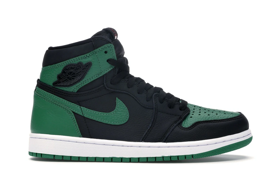 Nike Air Jordan 1 Retro High OG Vintage Basketball Blackpine Green (2020)