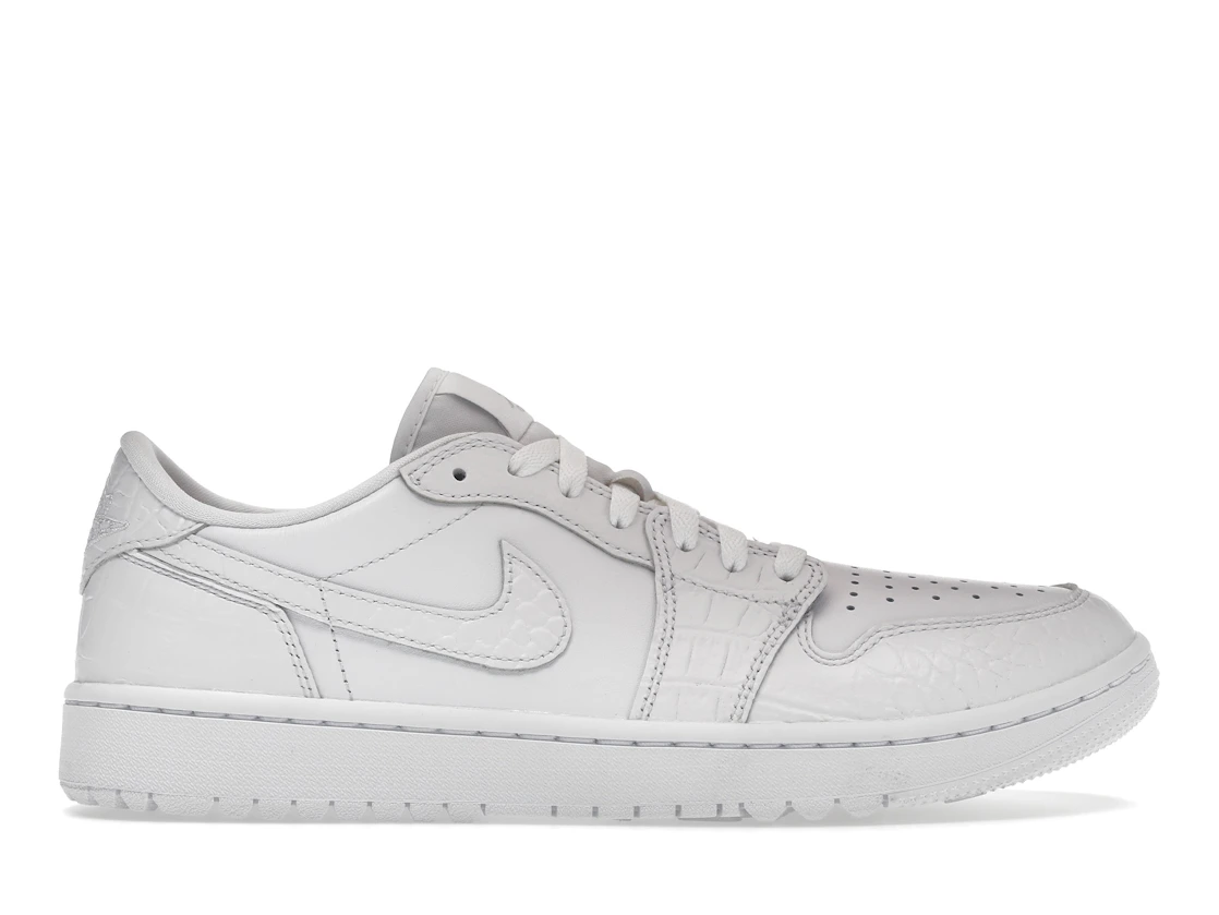Nike Jordan 1 Retro Low Golf White Croc