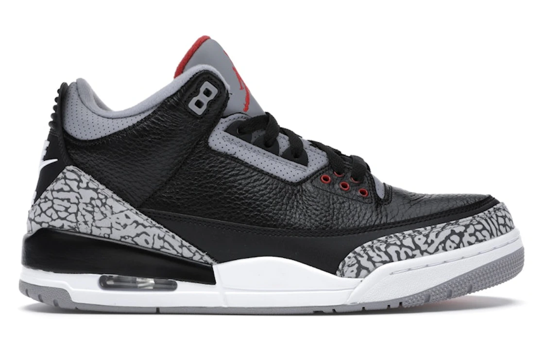 Nike Air Jordan 3 Retro Black Cement (2018)