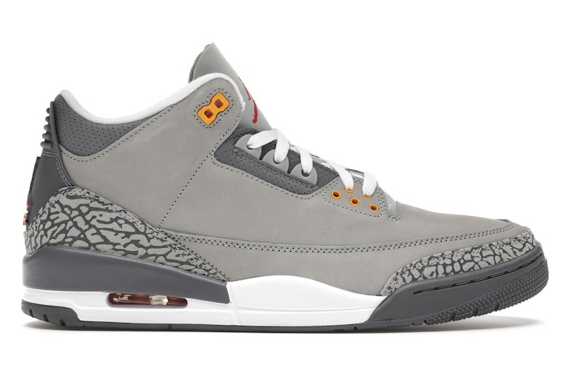 Nike Air Jordan 3 Retro "Cool Grey" Little Fear Grey