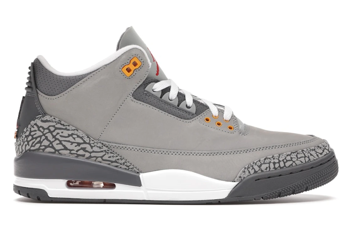 Nike Air Jordan 3 Retro "Cool Grey" Little Fear Grey