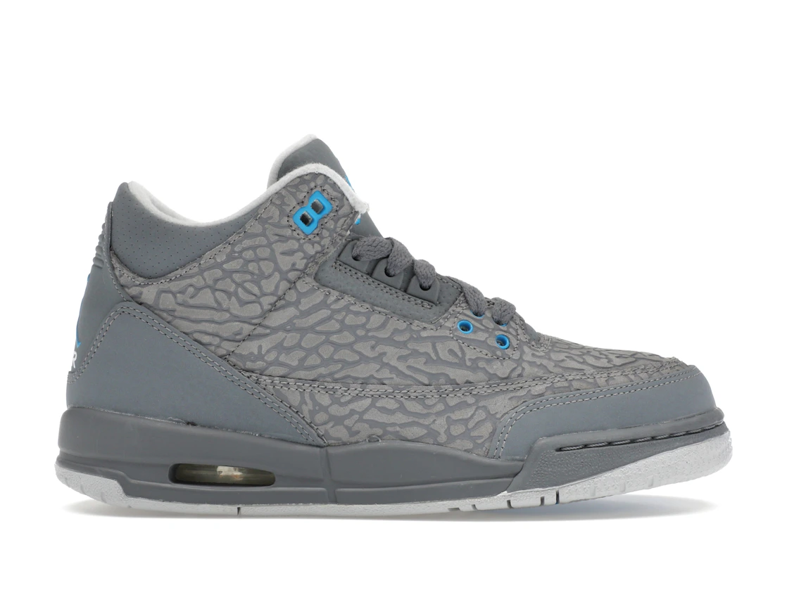 Nike Jordan 3 Retro Flip Cool Grey Blue Glow