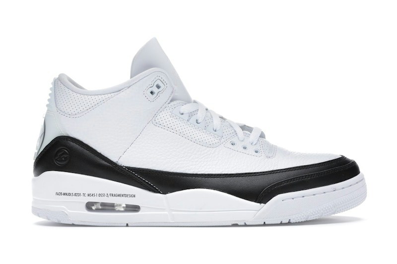 Nike Fragment Design x Air Jordan 3 Retro SP 'White'