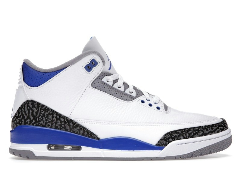 Nike Air Jordan 3 "Racer Blue" White Blue