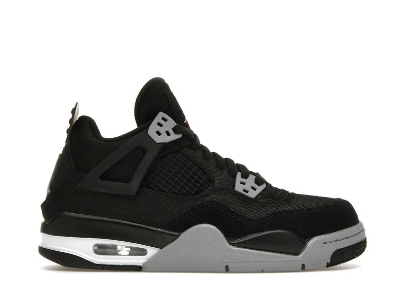 Nike Jordan 4 Retro Black Canvas