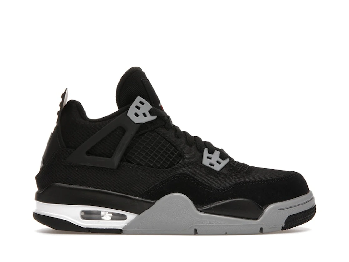 Nike Jordan 4 Retro Black Canvas