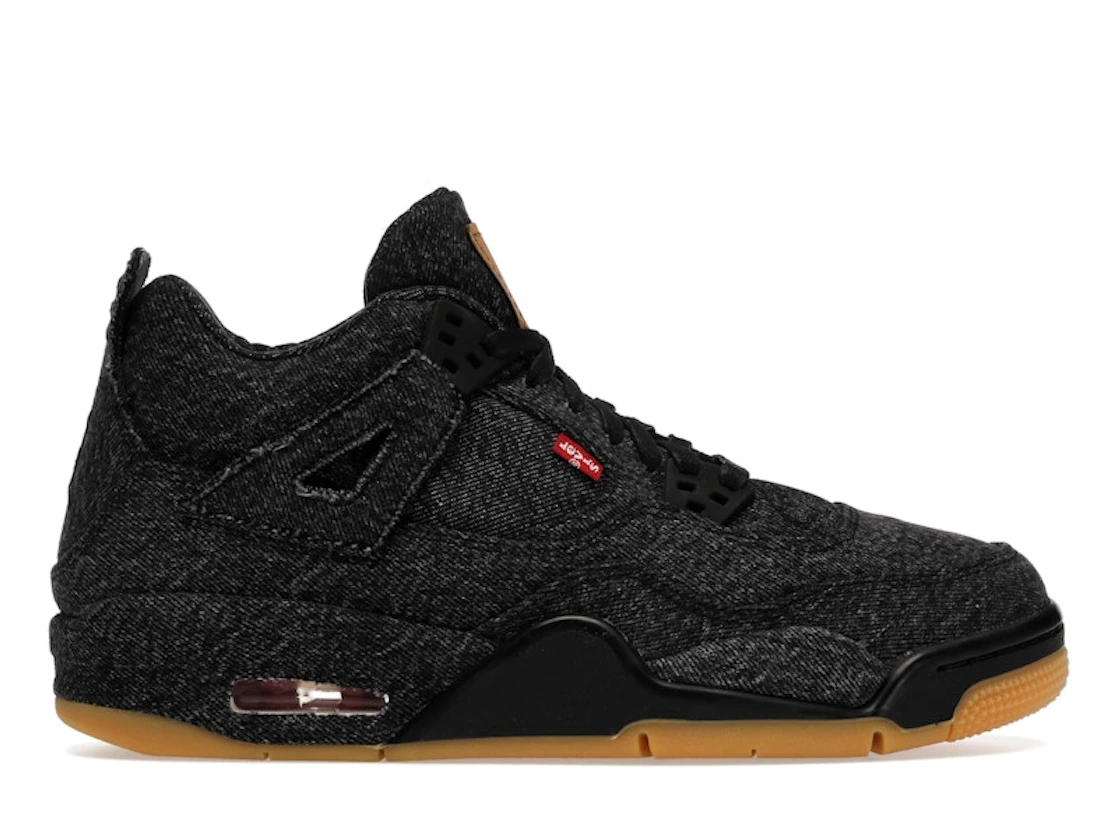 Nike Jordan 4 Retro Levis Black (Levis Tag)