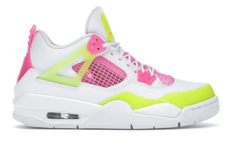 Nike Jordan 4 Retro White Lemon Pink