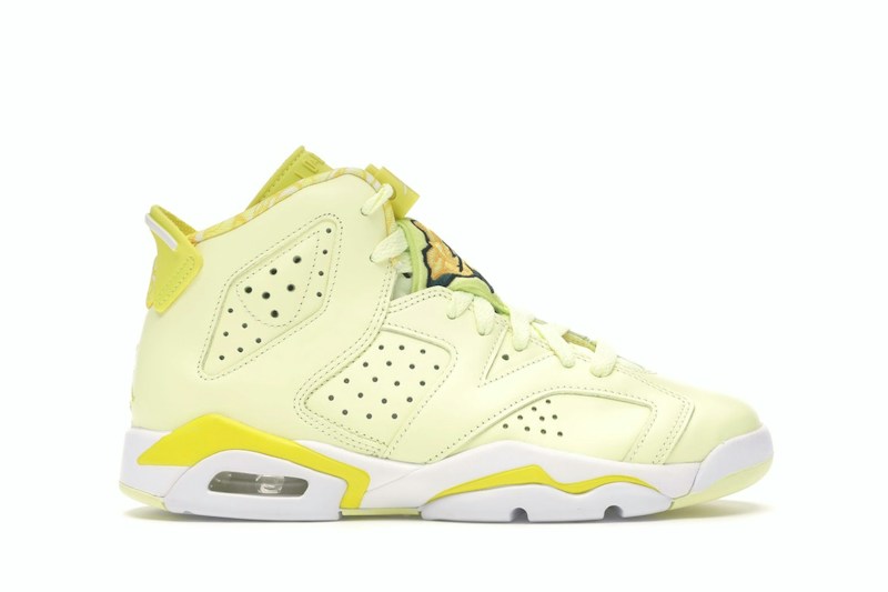 Nike Jordan 6 Retro Dynamic Yellow Floral