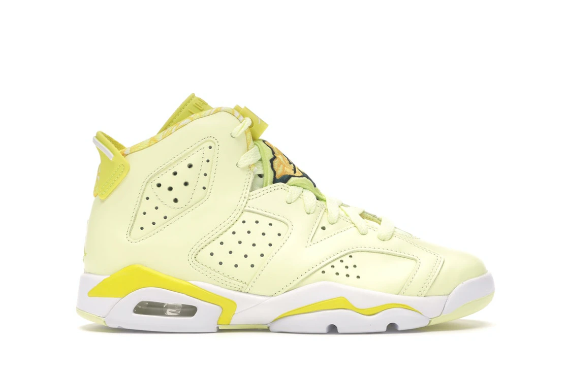 Nike Jordan 6 Retro Dynamic Yellow Floral