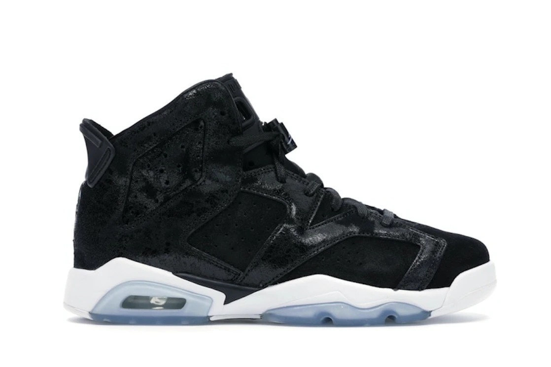 Nike Jordan 6 Retro Heiress Black Suede