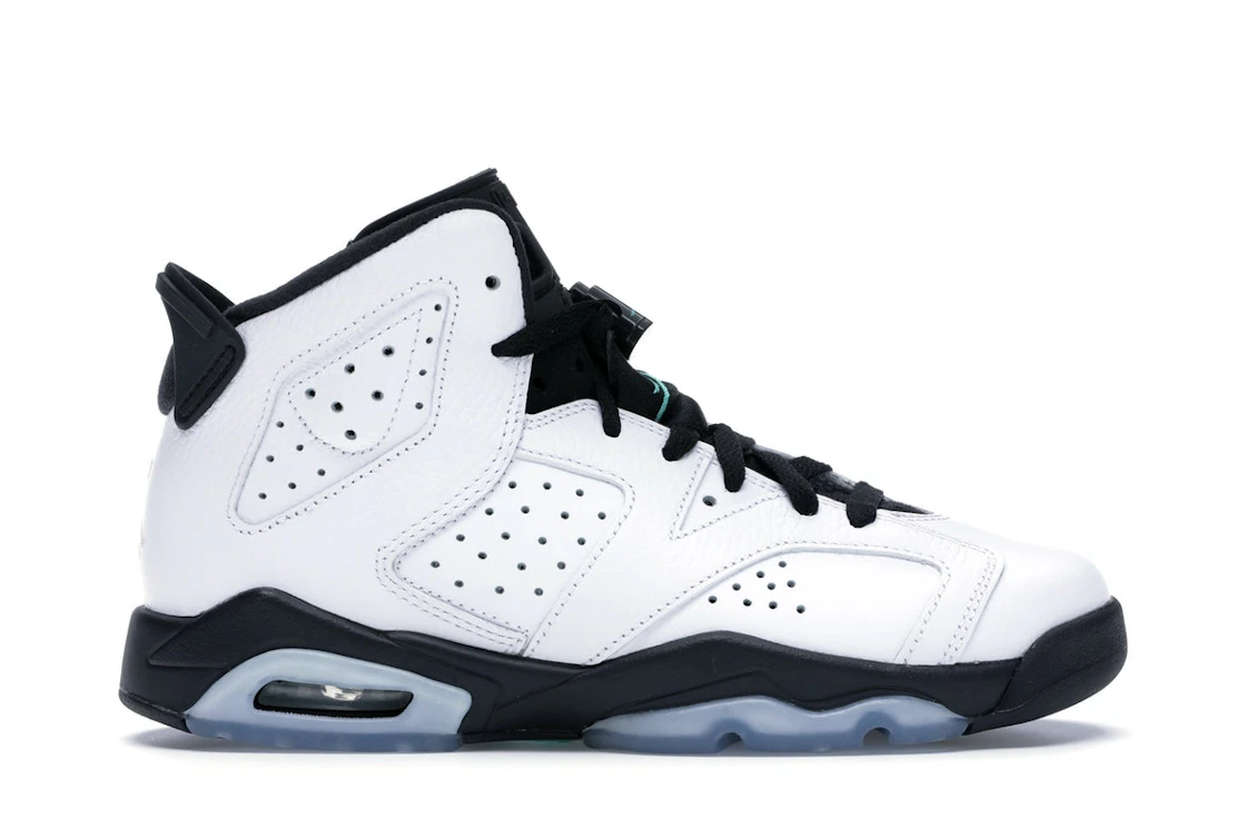 Nike Jordan 6 Retro White Jade Black (384665-122)