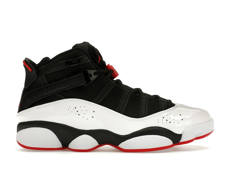 Nike Jordan 6 Rings Black White Varsity Red
