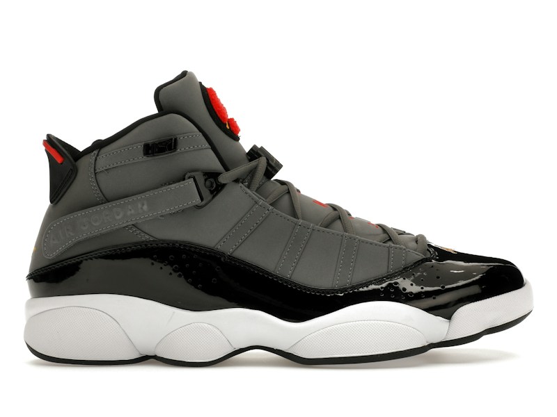 Nike Jordan 6 Rings Smoke Grey Black Red Gold