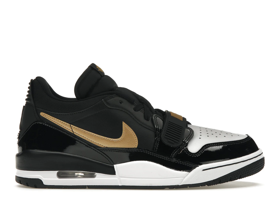Nike Jordan Legacy 312 Low Black Metallic Gold
