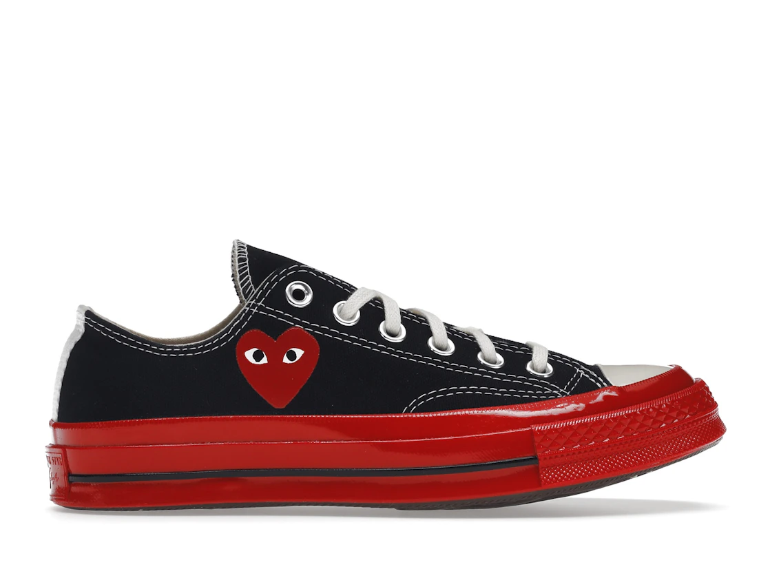 Converse Comme Des Garçons Play x Chuck 70 Low Black Red
