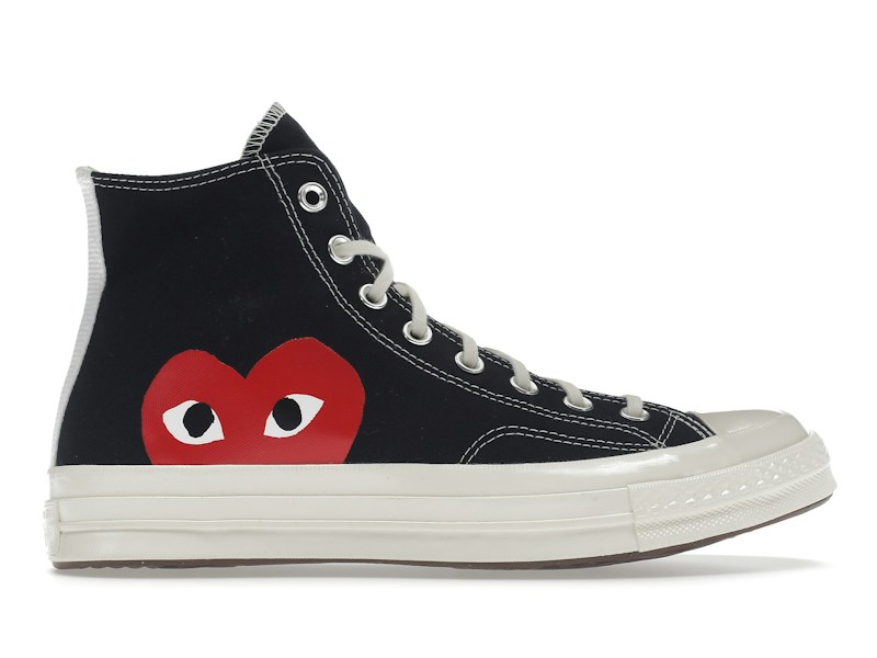 Converse Comme Des Garçons Play x Chuck 70 High Black