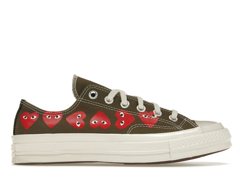 Converse Comme Des Garçons Play x Chuck 70 Low Top Multi Heart