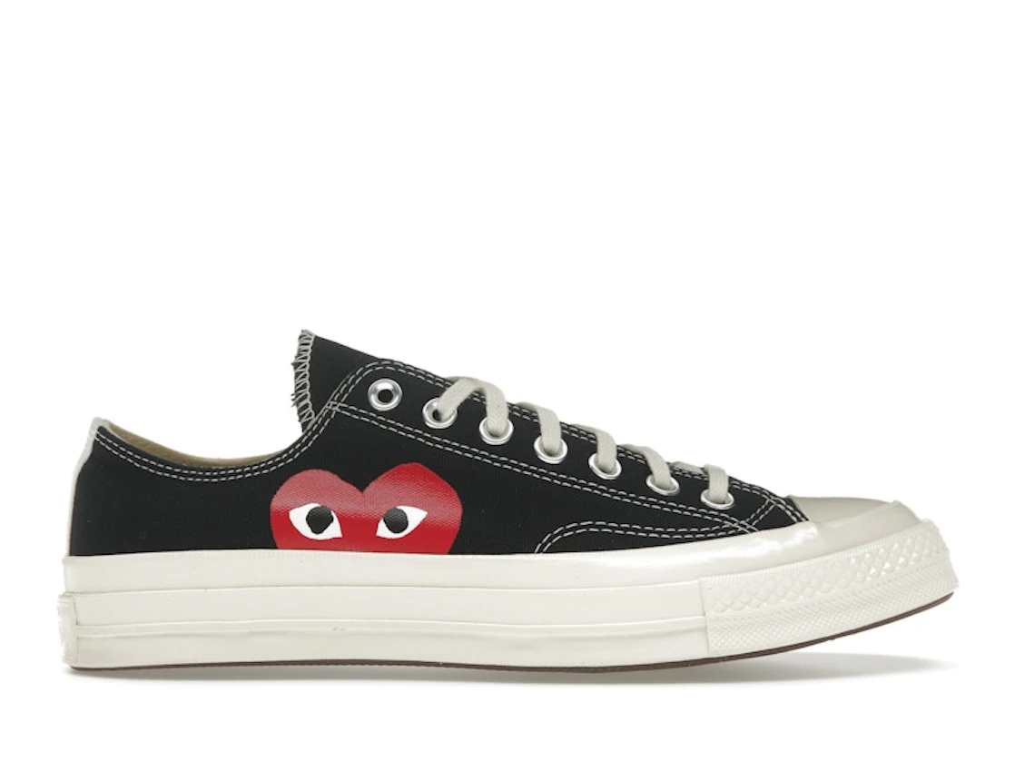 Converse Comme Des Garçons Play x Chuck 70 Low Black