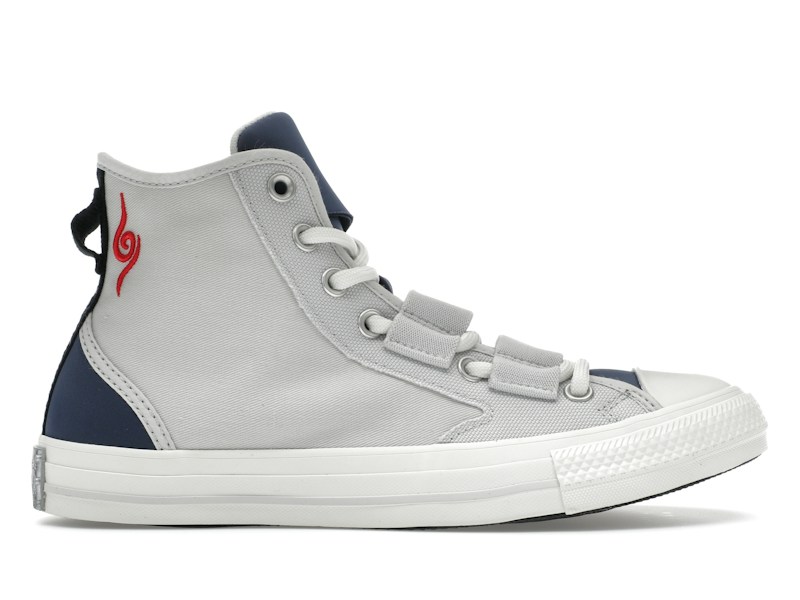 Converse x Naruto Shippuden Kakashi Chuck Taylor All Star High Top Barely Grey/Dark Waters