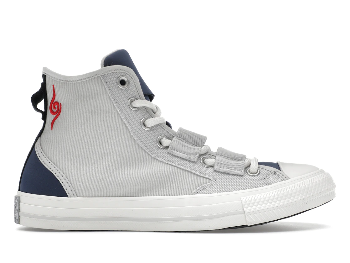 Converse x Naruto Shippuden Kakashi Chuck Taylor All Star High Top Barely Grey/Dark Waters
