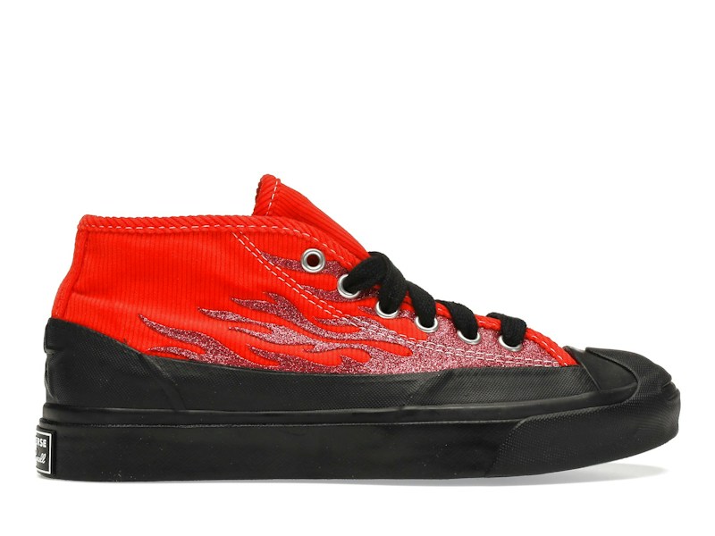 Converse Asap Nast x Jack Purcell Mid Red Flames