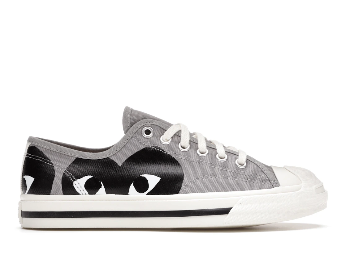 Converse Comme Des Garçons Play x Jack Purcell Drizzle Black