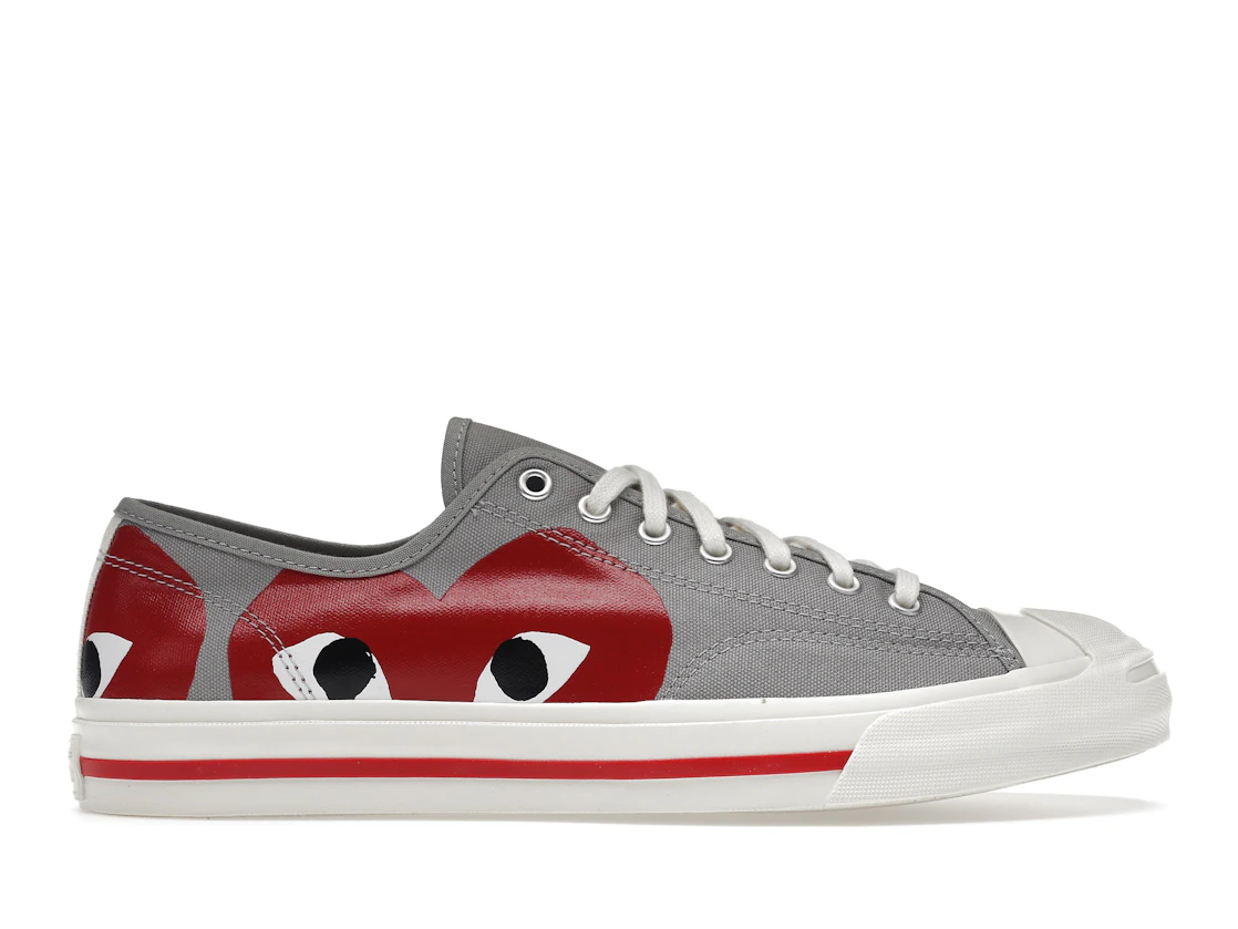 Converse Comme Des Garçons Play x Jack Purcell Drizzle Red